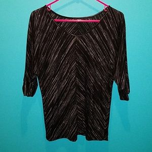 Stripe black top